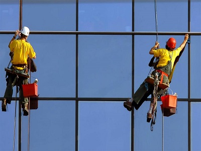 Glass Building Cleaning